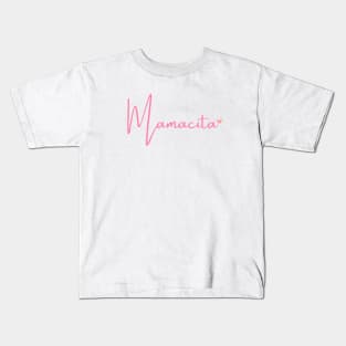 Mamacita | Typography Art Kids T-Shirt